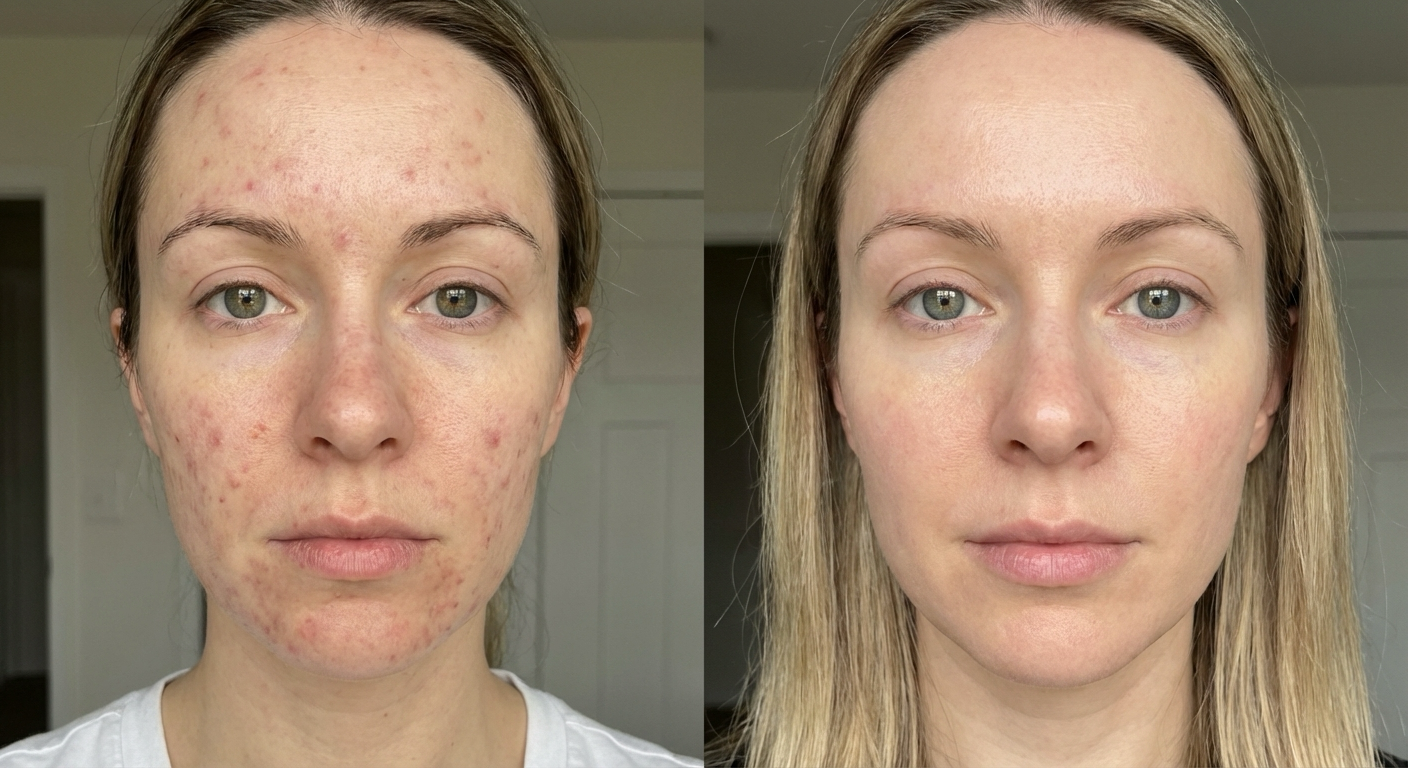 VI Peel Before and After - Hyperpigmentation Treatment